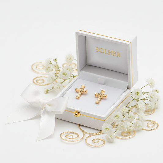 Pendientes Cruz T. M