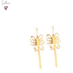 Pendiente Mariposa Gold.