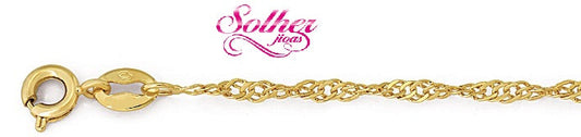 Cadena Trenzada Nº 3 Gold