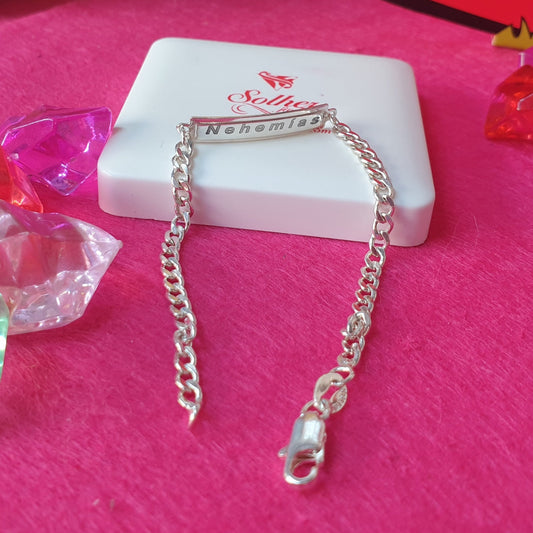 Pulsera para Personalizar Plata.