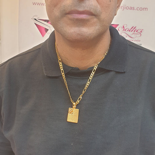 Cadena con Colgante  Pergamino  Gold.