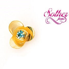 Pendientes  Flor de Primavera Gold.
