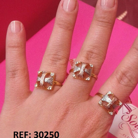 Anillo   Tres Gold