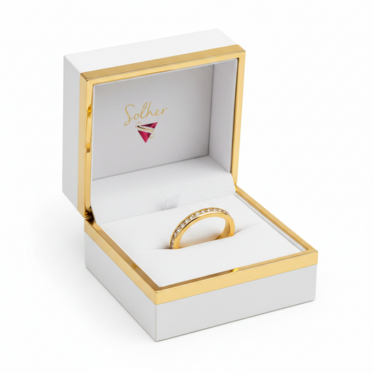 Anillo Circonitas  Gold