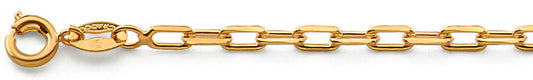 Cadena Figaro Largo T.M Gold