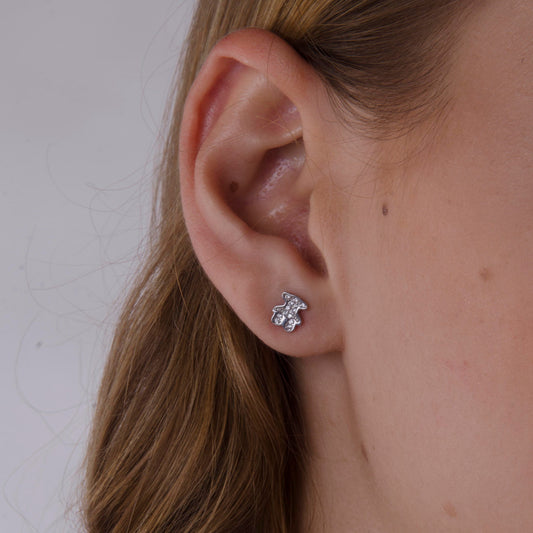 Pendientes 🐻 Osito  Silver