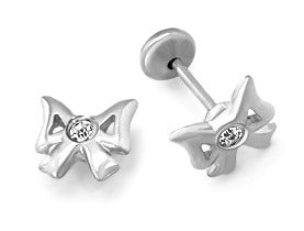Pendientes en plata  lazitos