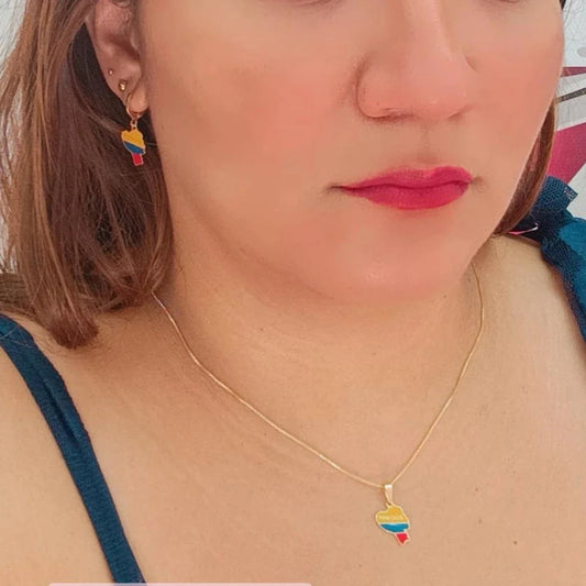 Cadena con colgante 🇪🇨   Ecuador Gold