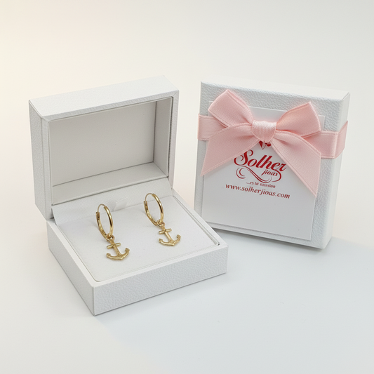 Argollas ⚓ Ancla Gold