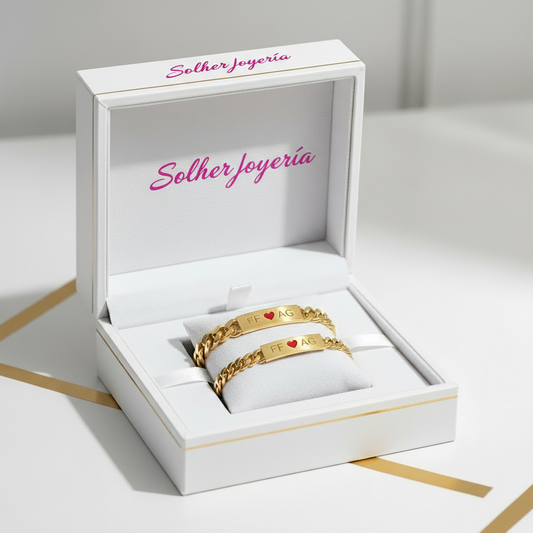 Pulsera personalizado Gold