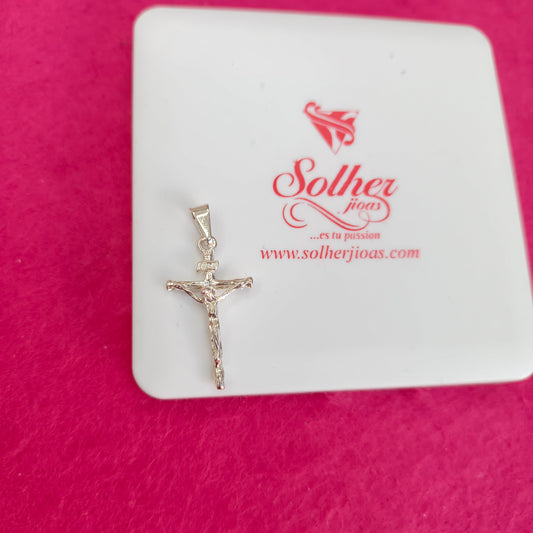 Colgante Crucifijo S plata