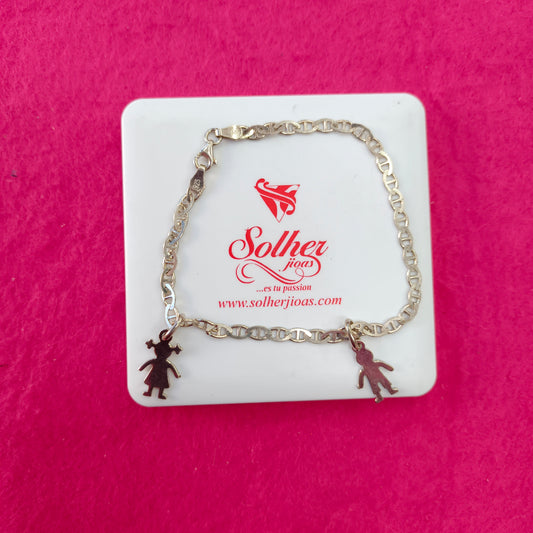 Pulseras Hijos Plata