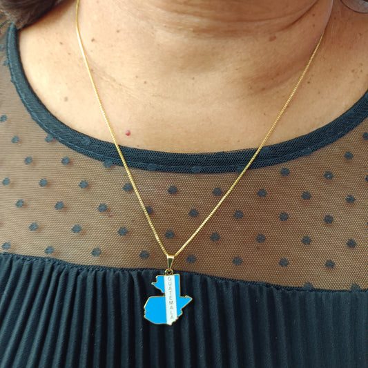 Cadena con Colgante Guatemala Gold.
