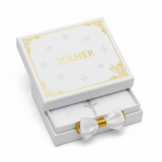 Colgante crucificado T.M. silver