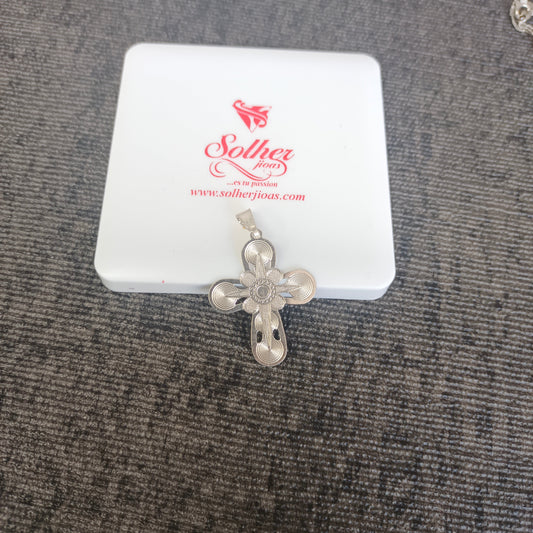 Colgante (Dije) Cruz  Plata