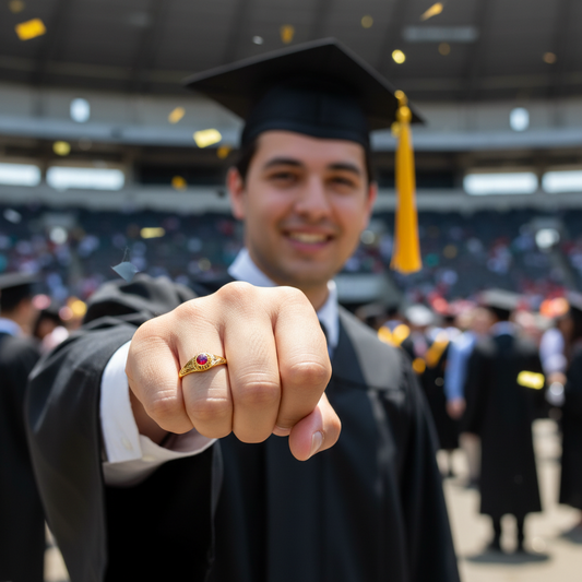 Anillo  Graduación 🎓 Gold