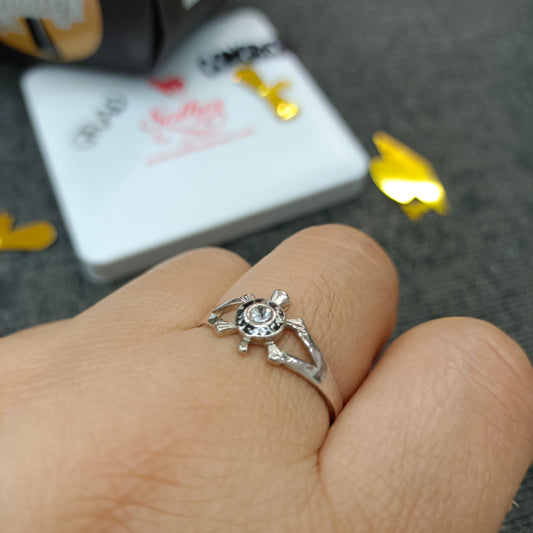 Anillo 🎓 con Circón  Plata