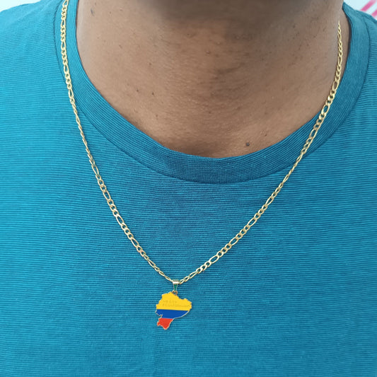 Cadena con Colgante 🇪🇨 Yo Soy Ecuatoriano